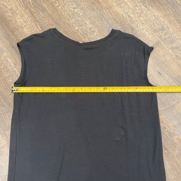 Active Life Black Sleeveless Lounge Tunic Dress, Size Small - Picture 8 of 9